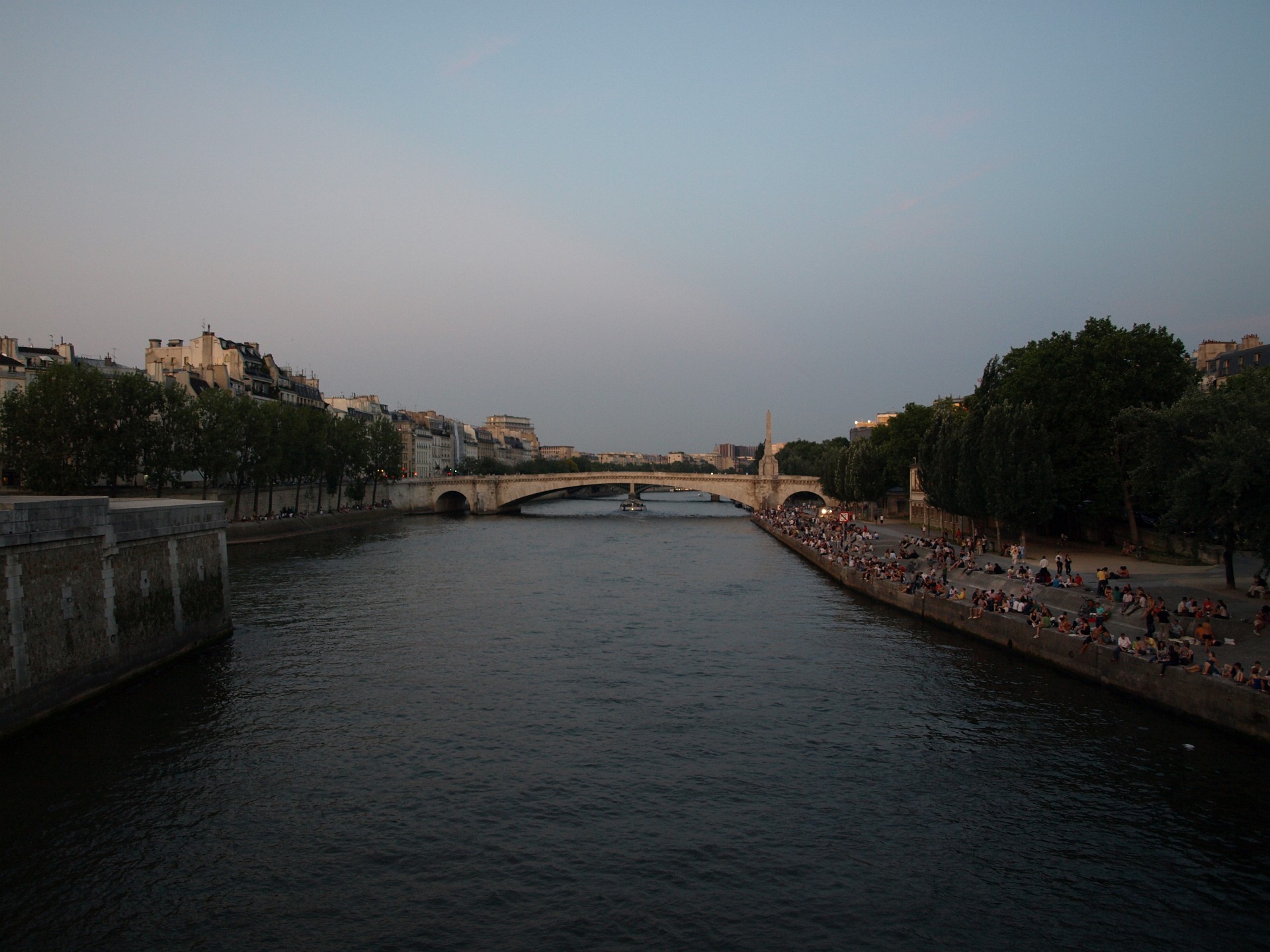 The Seine in the Evening Light